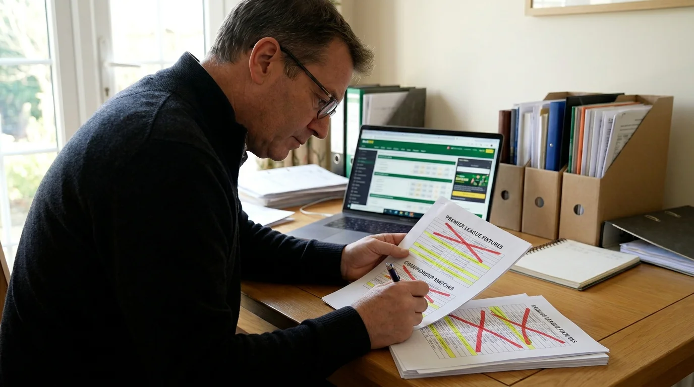 Disciplined BTTS selection process with individual probability assessment