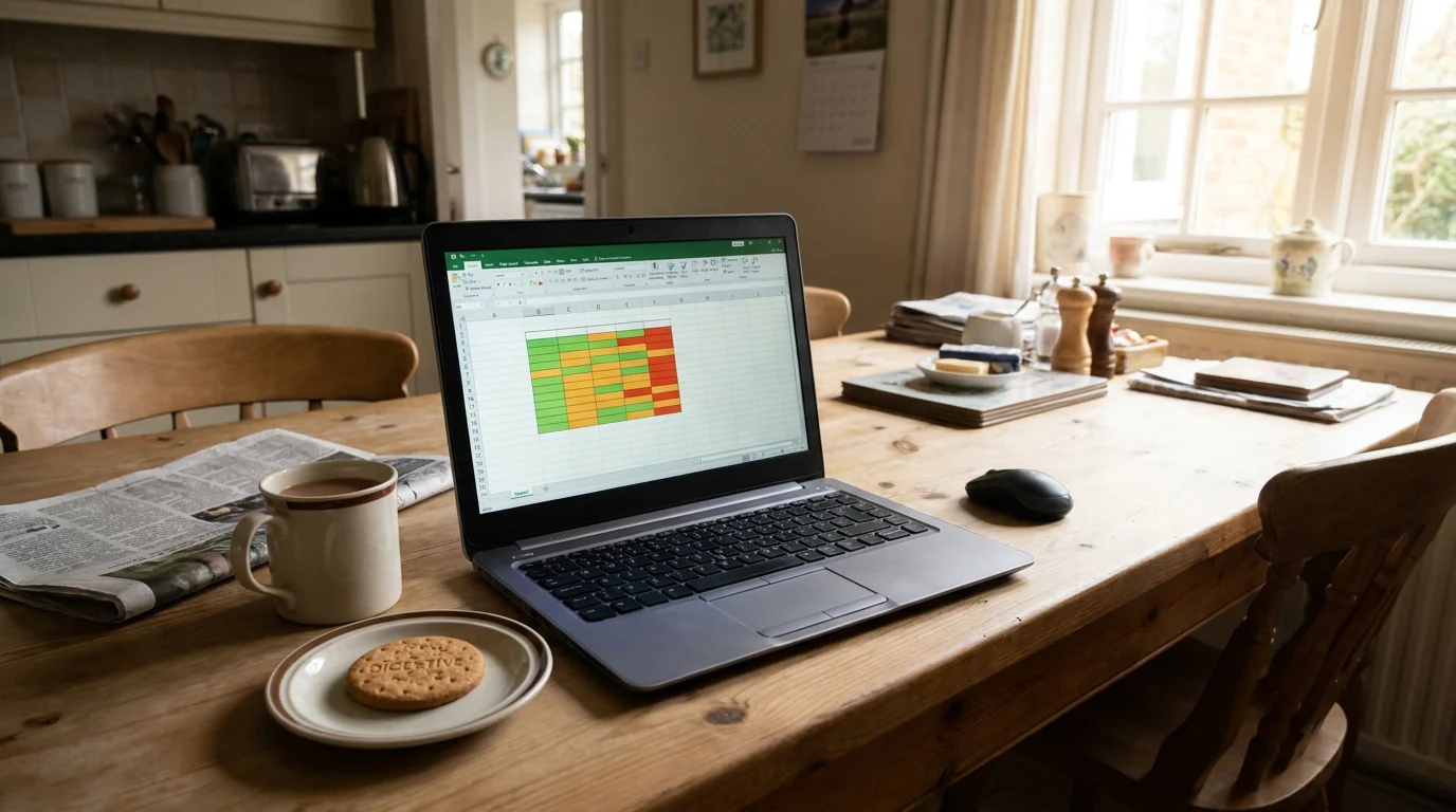 Betting promotion tracker spreadsheet logging active offers across UK bookmakers